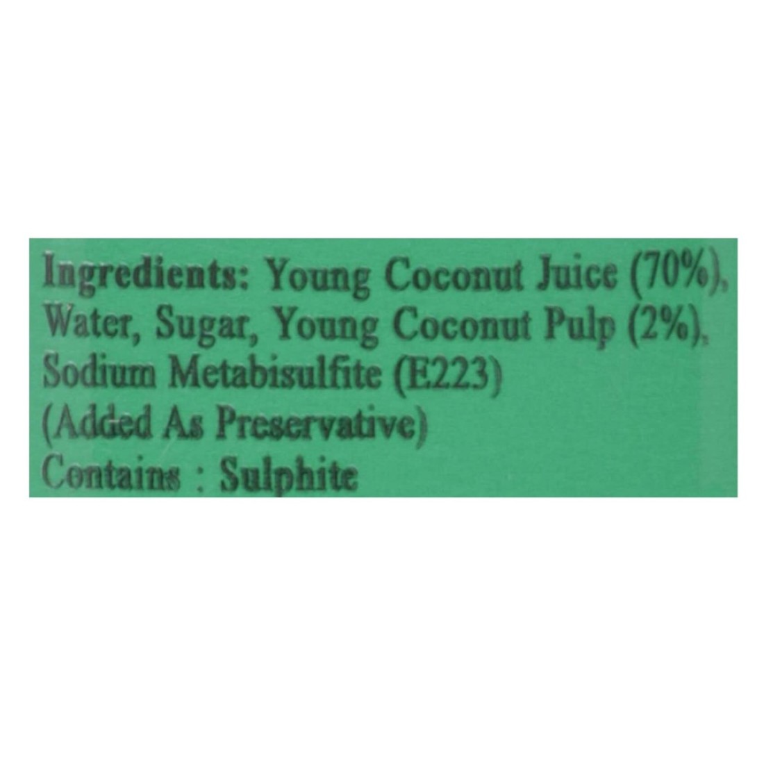 Ice Cool Young Coconut Juice With Pulp 310ml Pack of 6