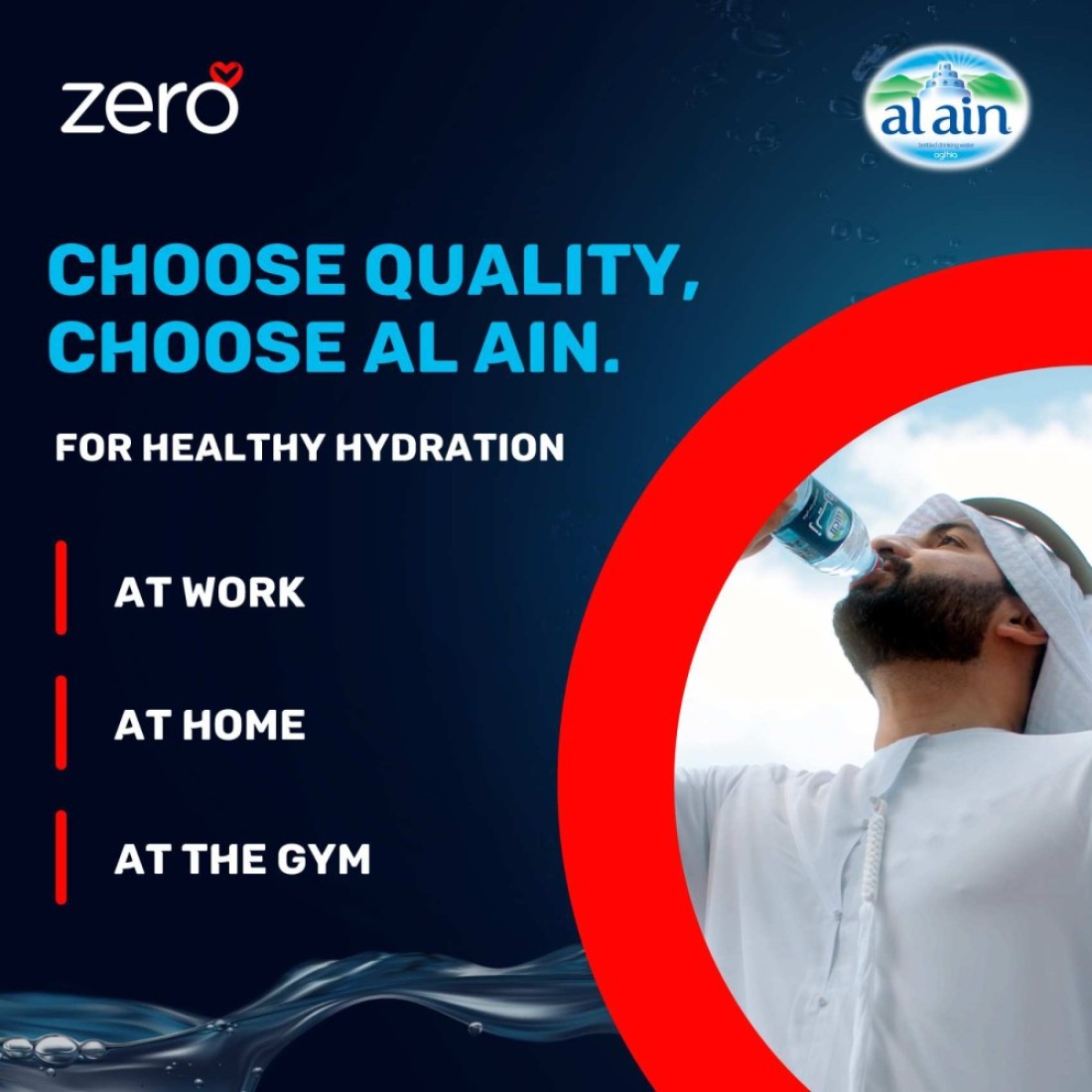 Al Ain Zero Sodium Free Drinking Water 1.5L