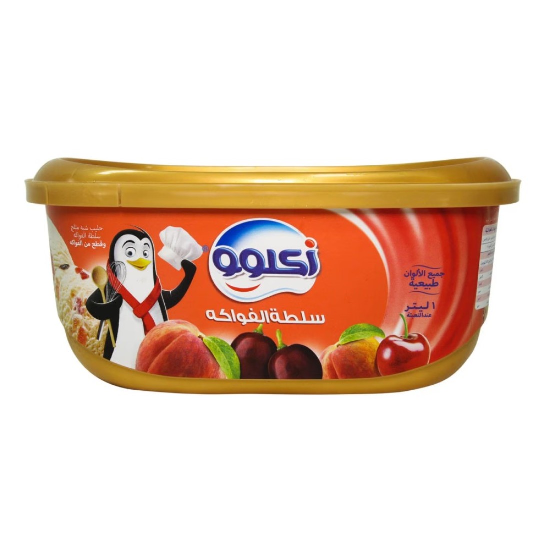 إيغلو علبة آيس كريم سلطة الفواكه 1 لتر