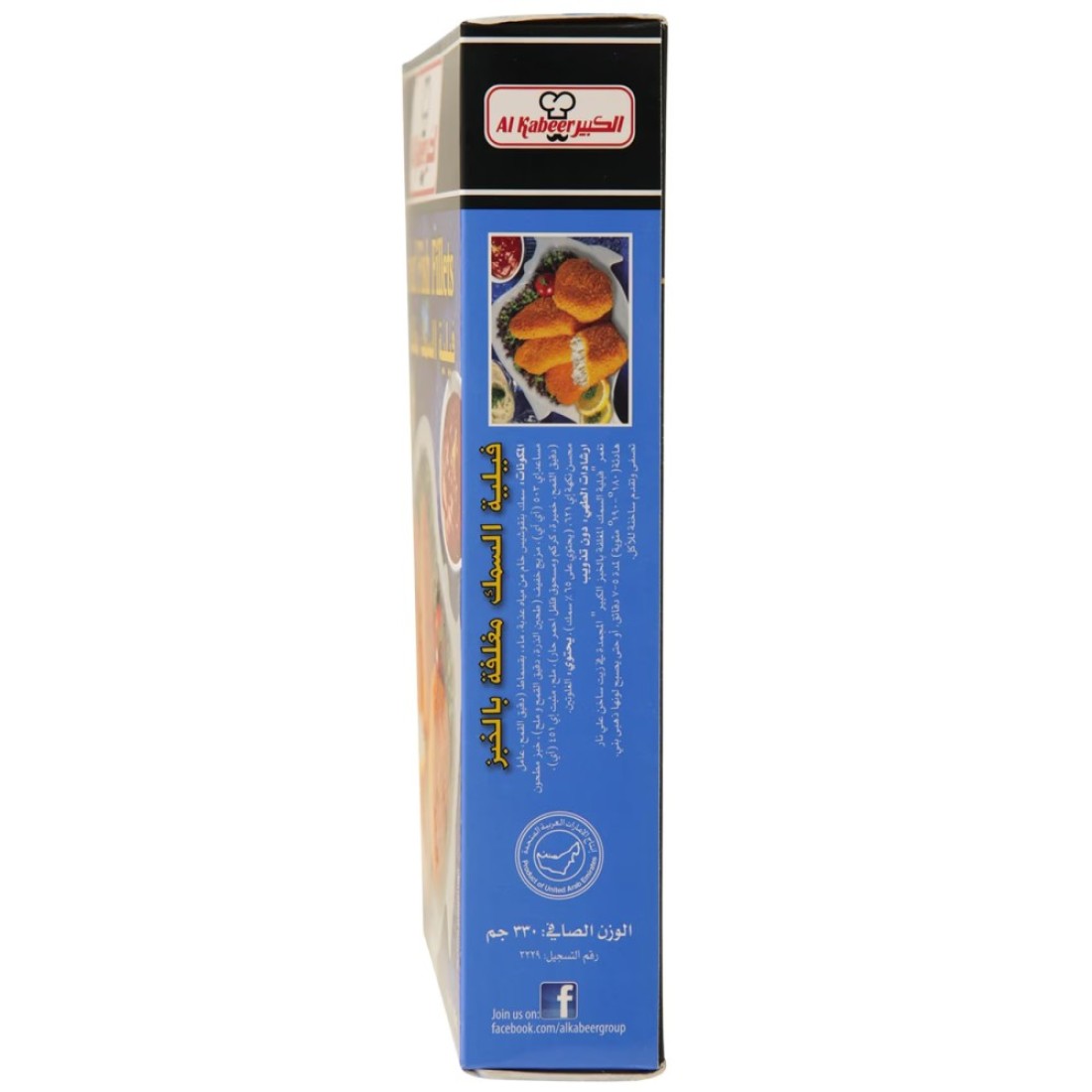Al Kabeer Breaded Fish Fillets 330g