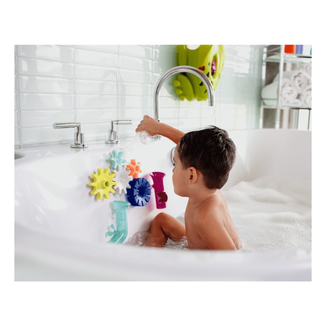 Tomy Boon Cogs Building Bath Toy Set B11375 12 Months and above