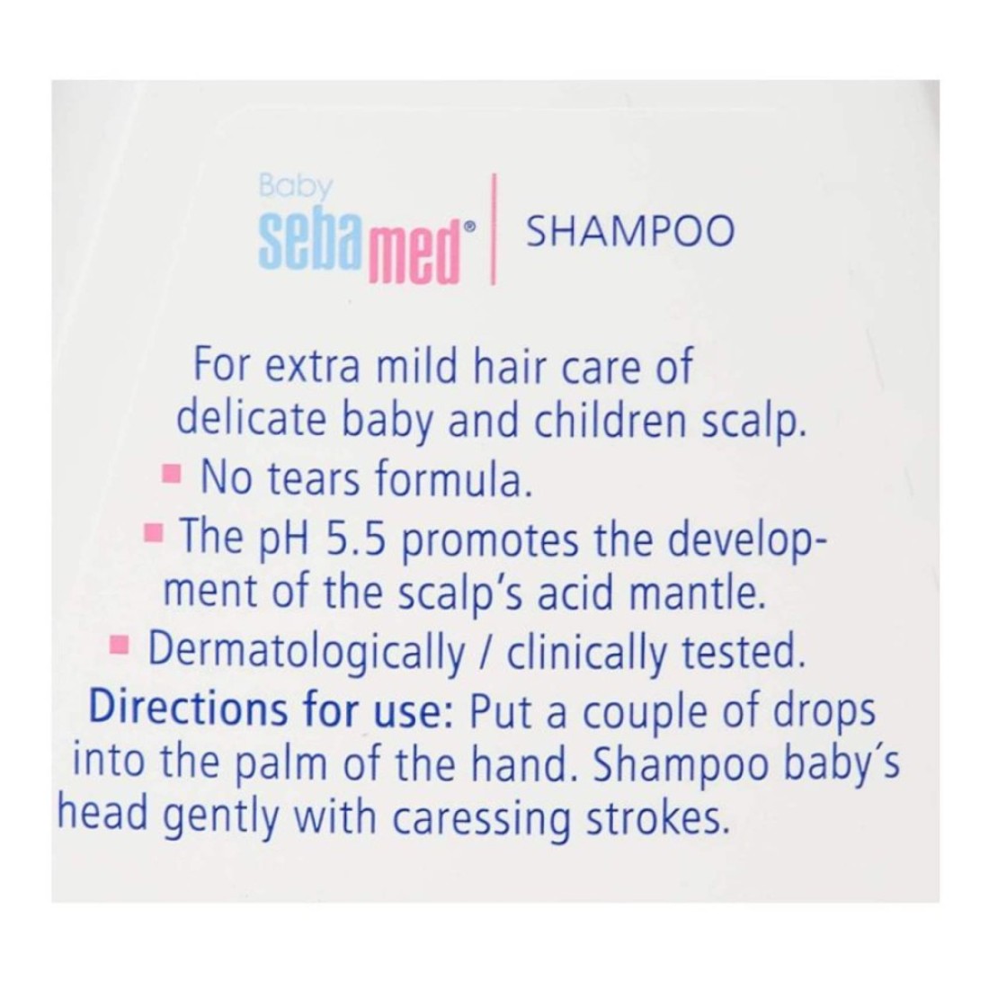 Sebamed Baby Shampoo White 500ml+150ml