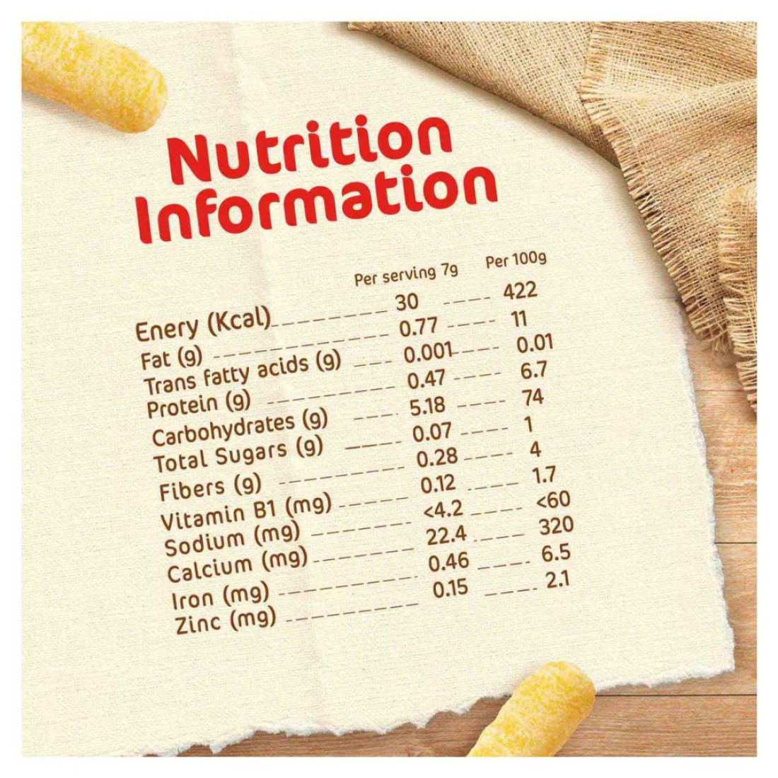 Nestle Cerelac Nutripuffs, Corn, from 7 Months, 28g