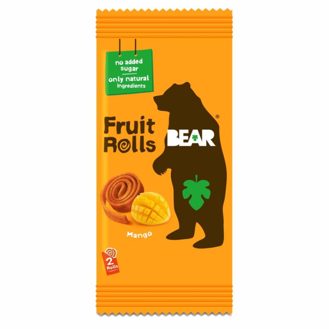 Bear Yo Yo&#39;s Pure Fruit Snacks, Mango, 20g Pack of 5