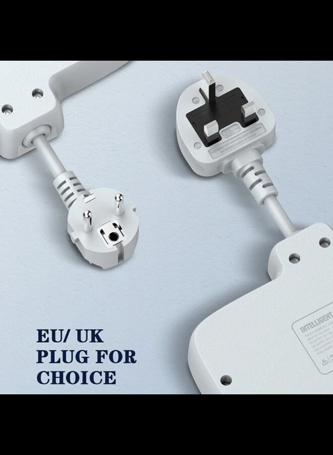 2 AC Outlets Portable Electrical Extension Socket