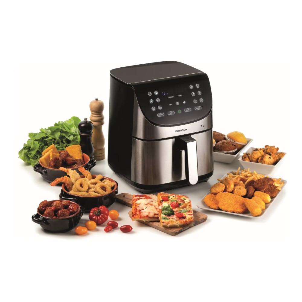 Kenwood Air Fryer XXXL HFM80.000SS Black 1700W