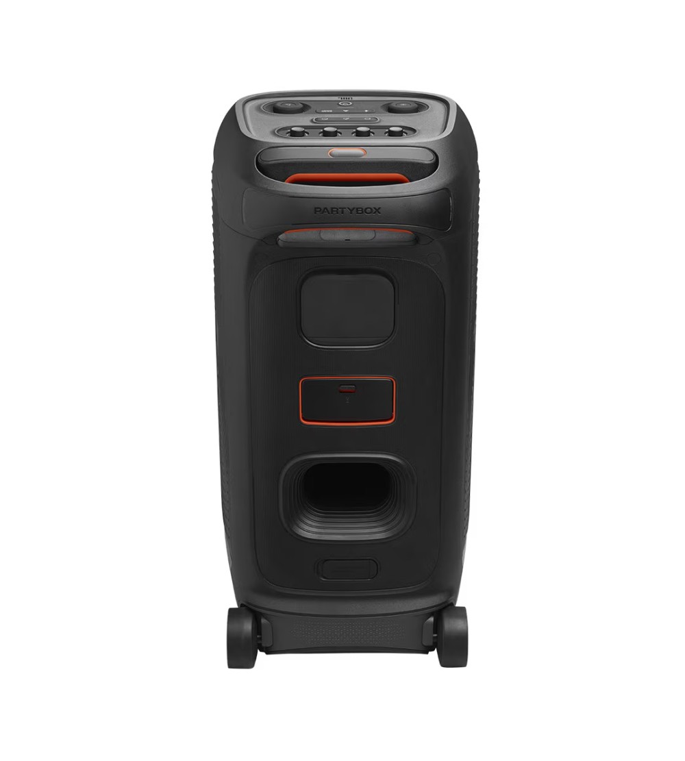 JBL Partybox Stage 320 Portable Party Speaker with Wheels - Black