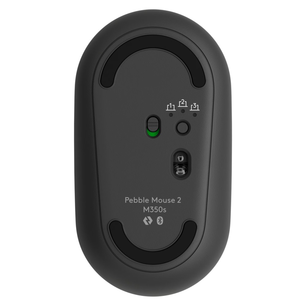 Logitech Pebble 2 M350S Wireless Bluetooth Mouse Graphite