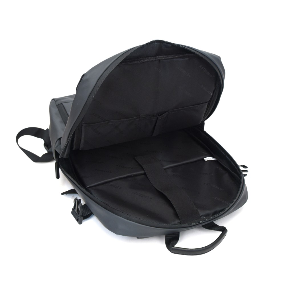 STARGOLD 17&quot; Backpack With Front Pocket, Side Pockets, Custom Logo, Laptop Compartment, Foam Lining And Reflective Material SG-BP249
