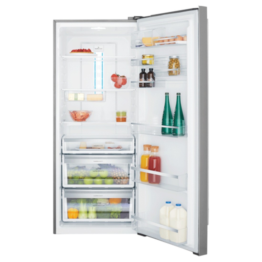 Electrolux UltimateTaste 500 Top Mount Freezer Refrigerator ERB5007A-S, Stainless Steel, 466 L, Single Door