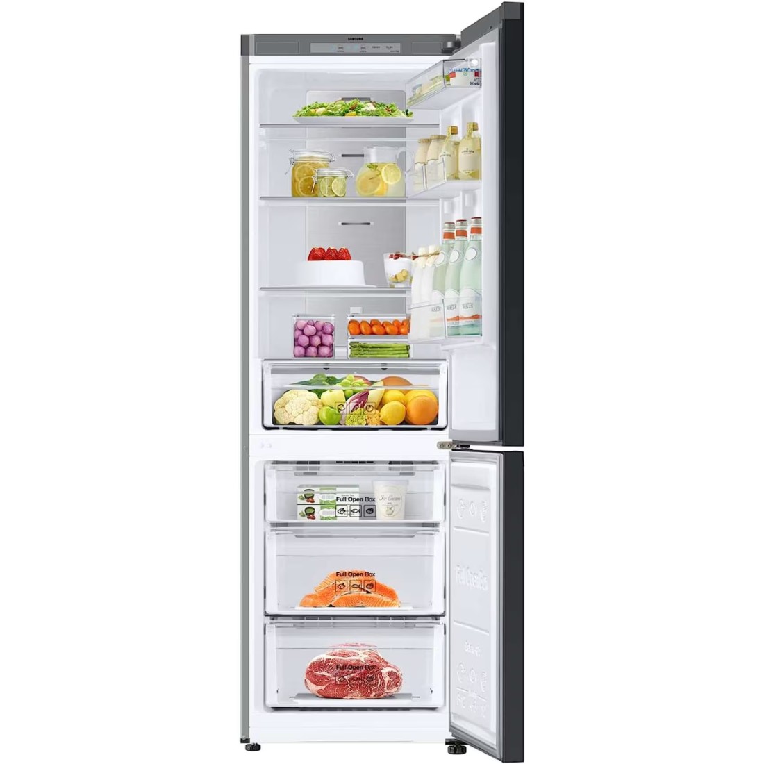 Samsung 328L Bespoke Bottom Mount Refrigerator with Customizable Colors Panels RB33T3662AP