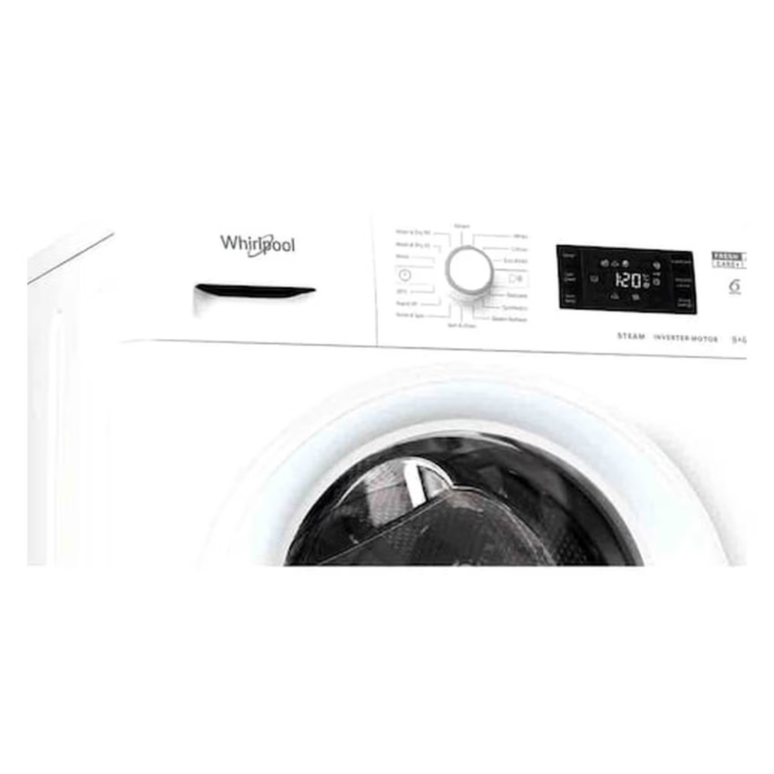 Whirlpool Front Loading Washer 8kg FWDG86148W White With Dryer 6kg