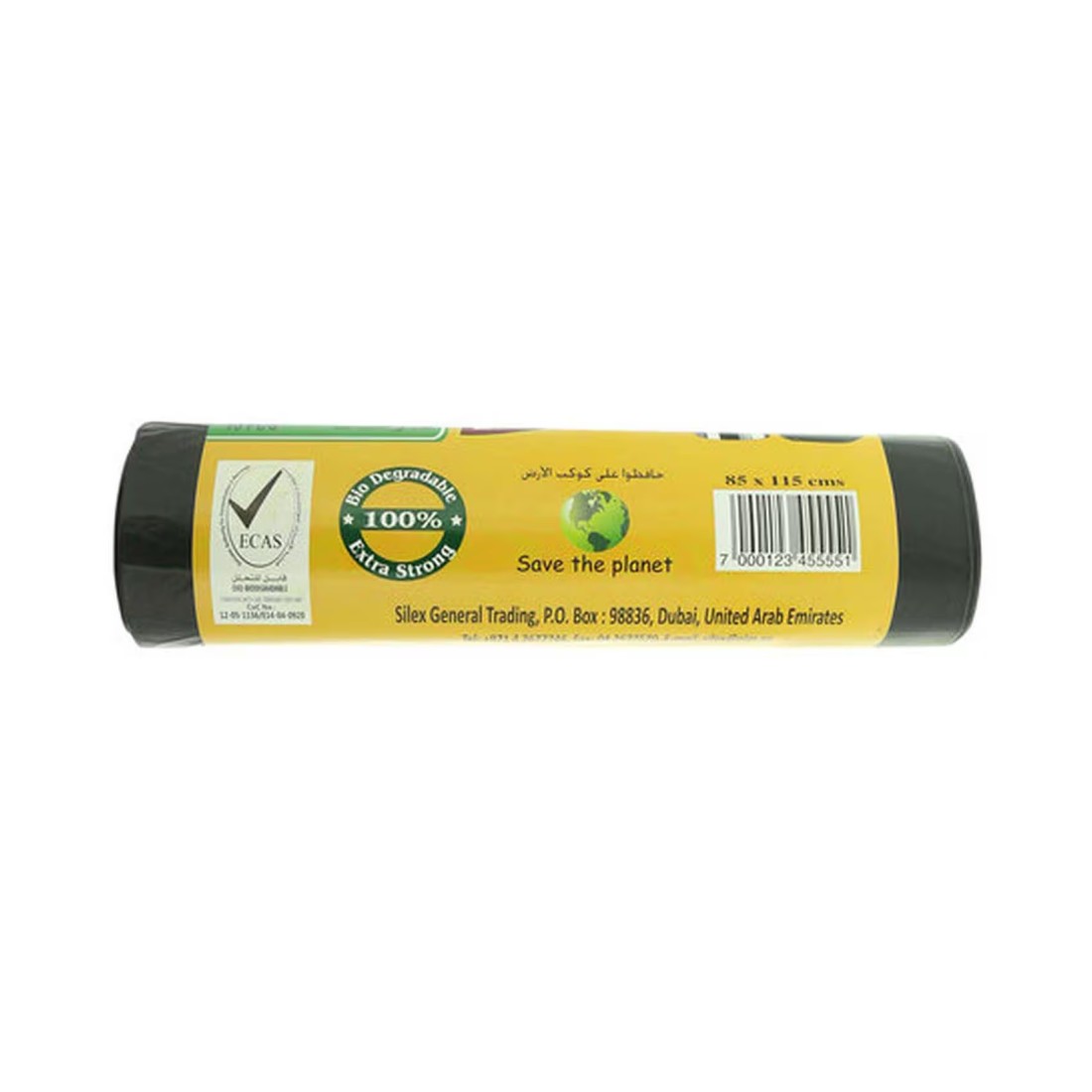 Enviro Guard 57 Gallon Anti Bacterial Garbage Bag Black 15 Garbage Bags