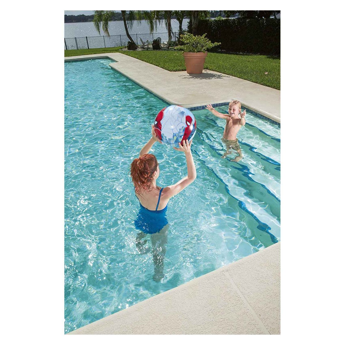 Bestway Spiderman Beach Ball Multicolour 51cm