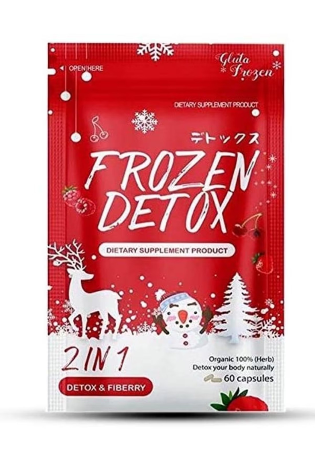 Frozen Detox 2in1 Quick Weight Loss Capsules