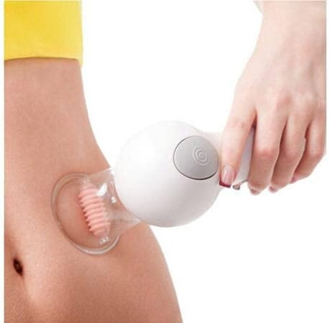 LED Anti-Cellulite Massager for Women – Vacuum Body Massage Device, Interchangeable Heads, Toning & Firming, Professional High-Quality Design