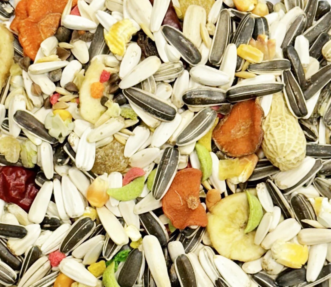 &quot;Egardenkart Premium Parrot Bird Food - Enriching Blend for Health and Happiness&quot; (8kg)