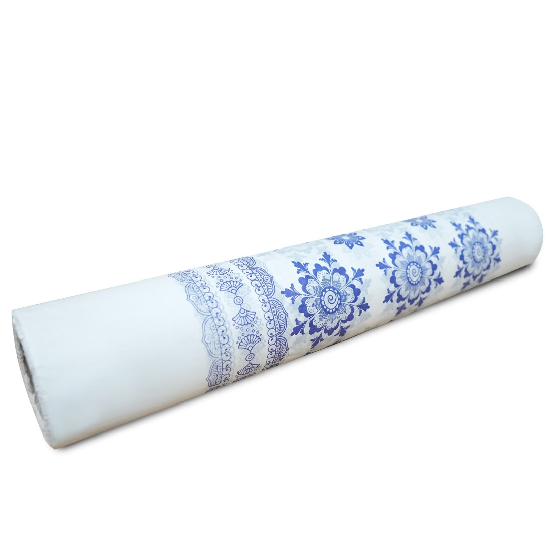 10KG Disposable Sofra Roll, Beautiful Sofra Table Sheet Rolls - Blue Flower