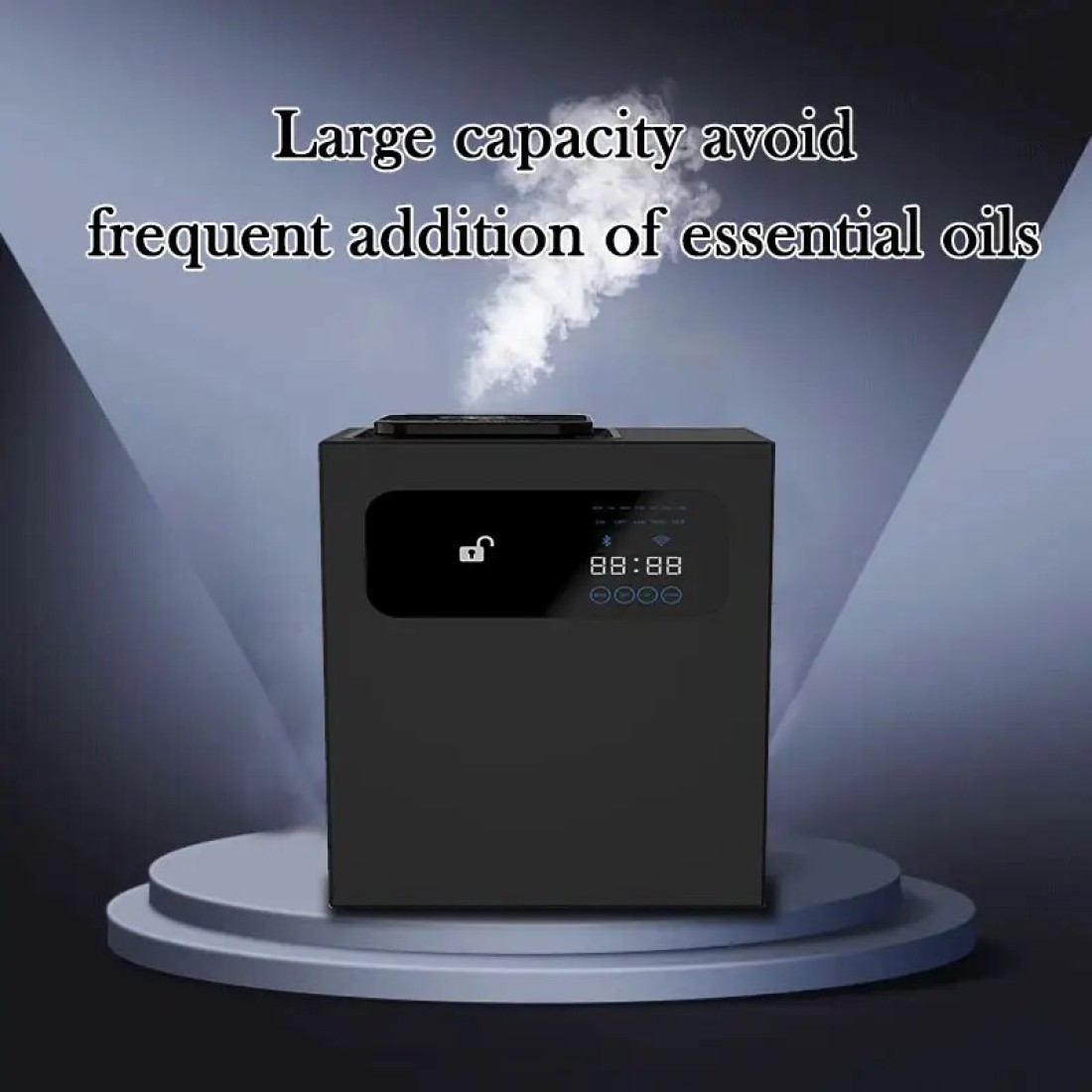 Diffuser System 600m³ Smart Lock Metal Aroma Diffuser - Electric Fragrance Oil Diffuser for Cinema, Offices, Hotels, and Large Spaces - Ultra Quiet, Stylish,