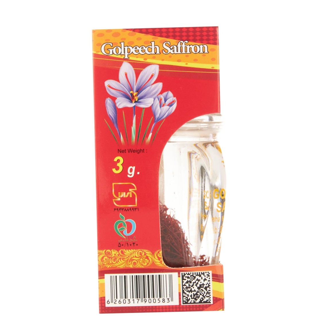 Golpeech Saffron Box 3g