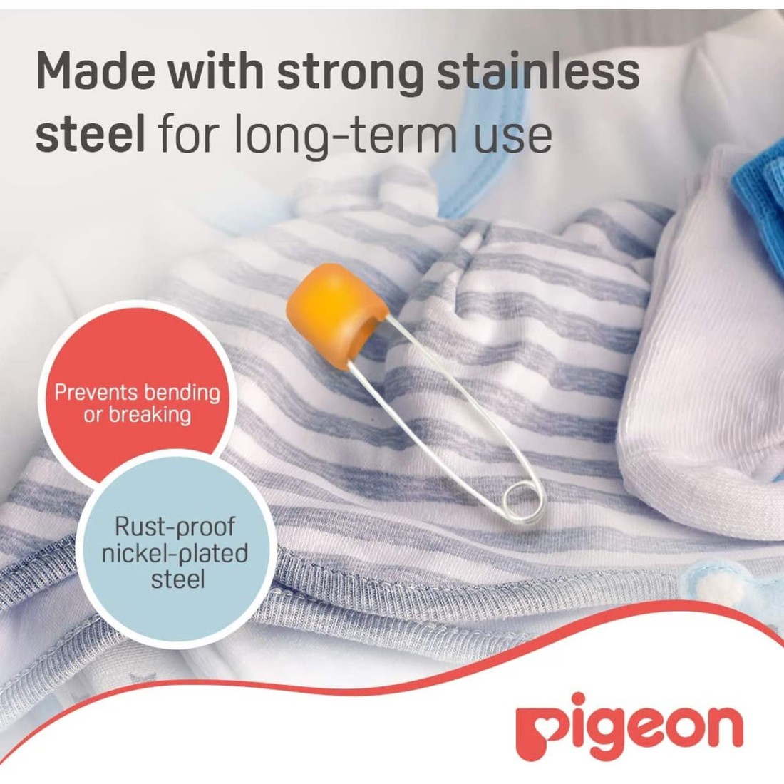 Pigeon Safety Pins K882 Small 9 PCS