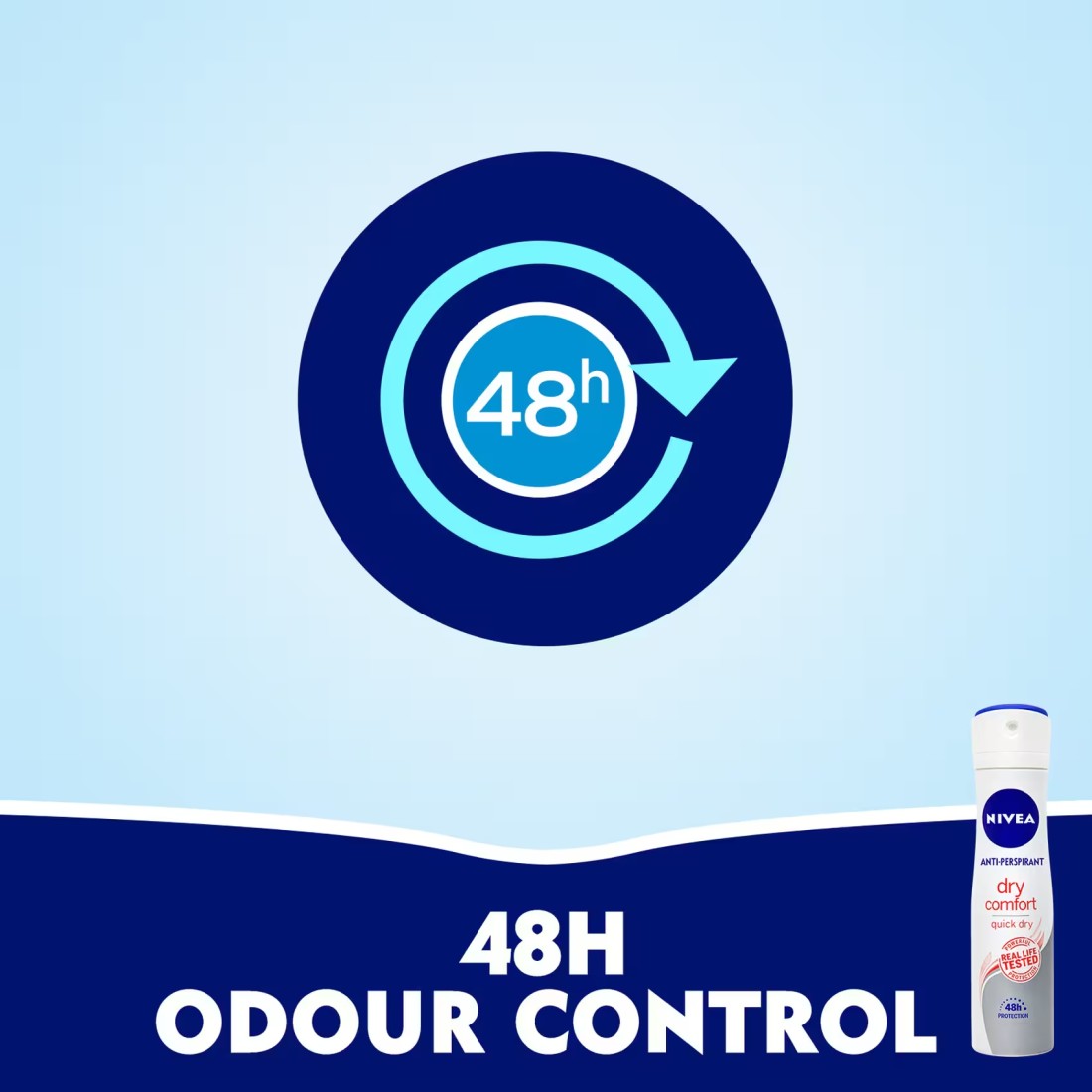 NIVEA Antiperspirant Spray for WoMen Dry Comfort Quick Dry 150ml