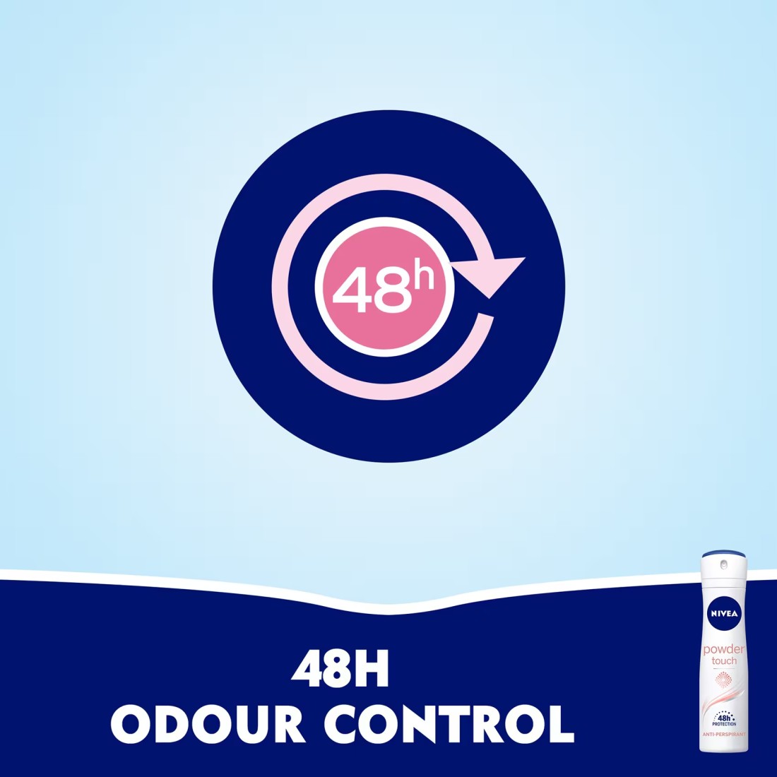 NIVEA Antiperspirant Spray for Women Powder Touch 150ml
