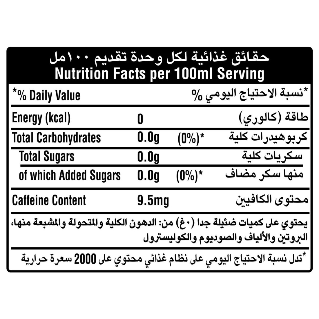 Coca-Cola Zero Calories Carbonated Soft Drink Glass Bottle 290ml