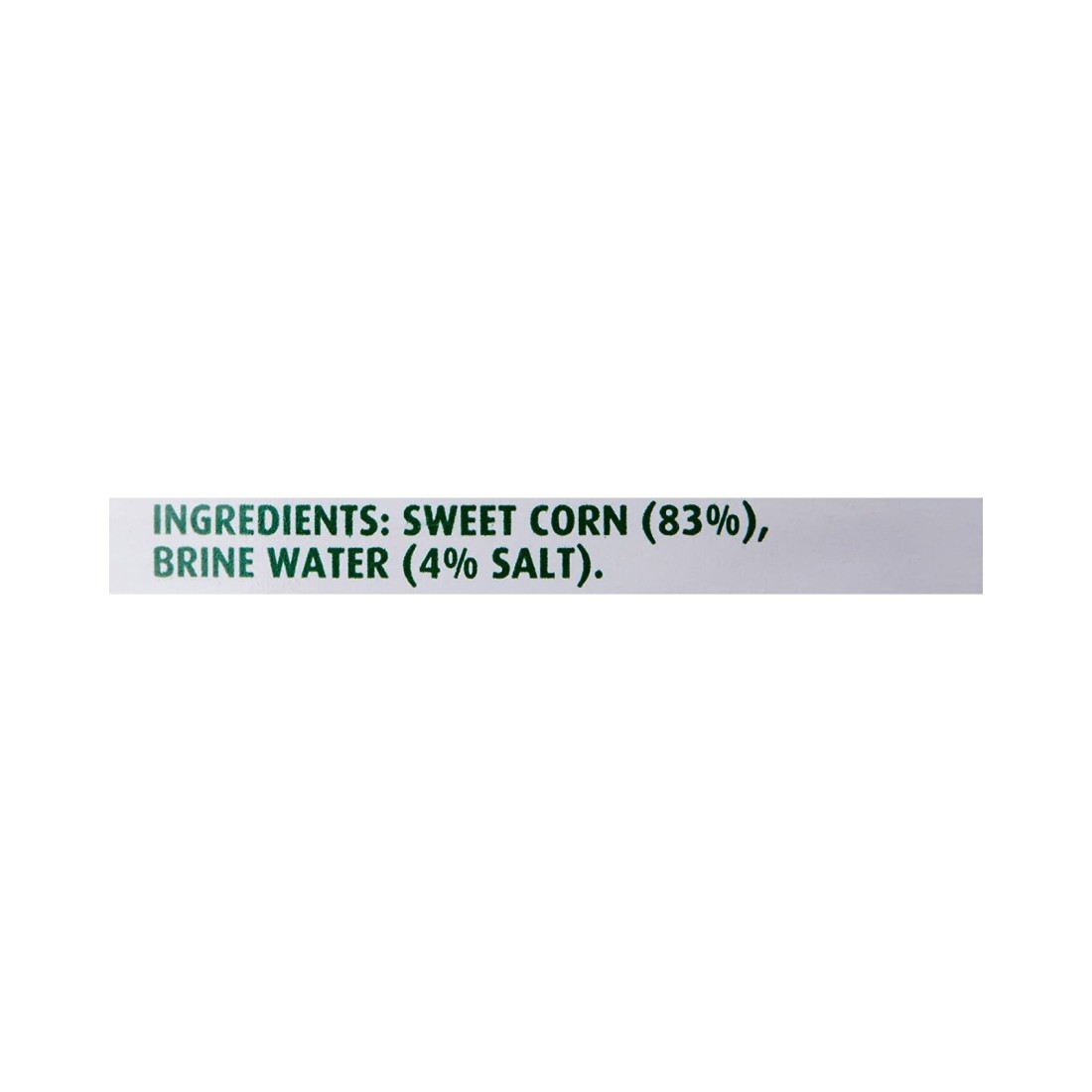 Green Giant Niblet Sweet Corn, 340g