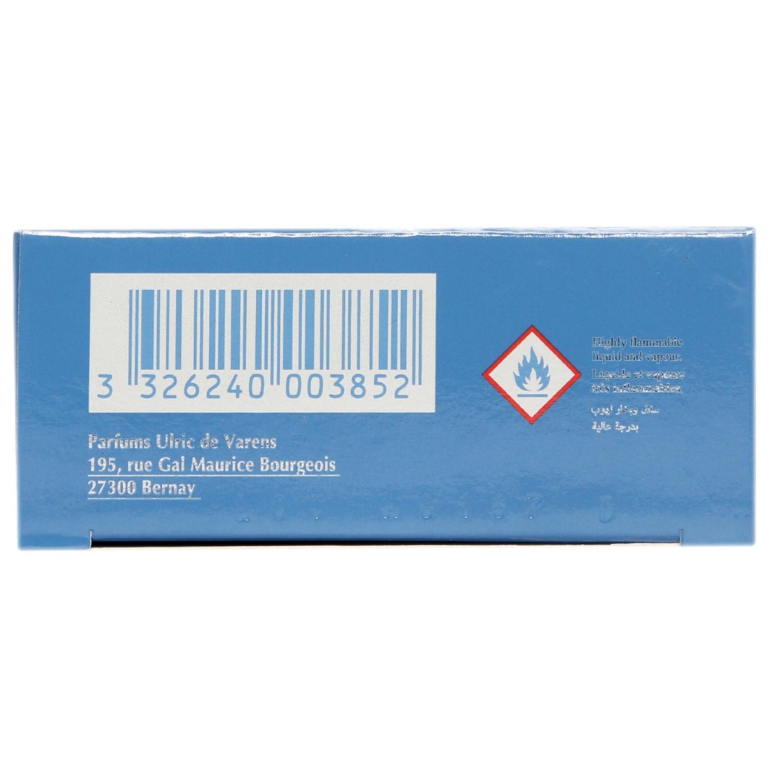 Ulric De Varens Blue Perfume Clear 100ml