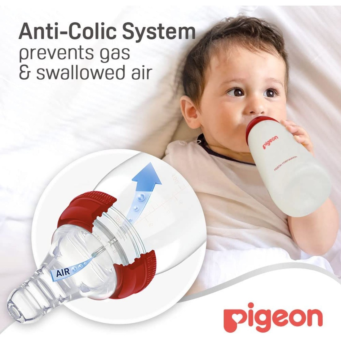 Pigeon Nursing Bottle 26007 Clear 240ml