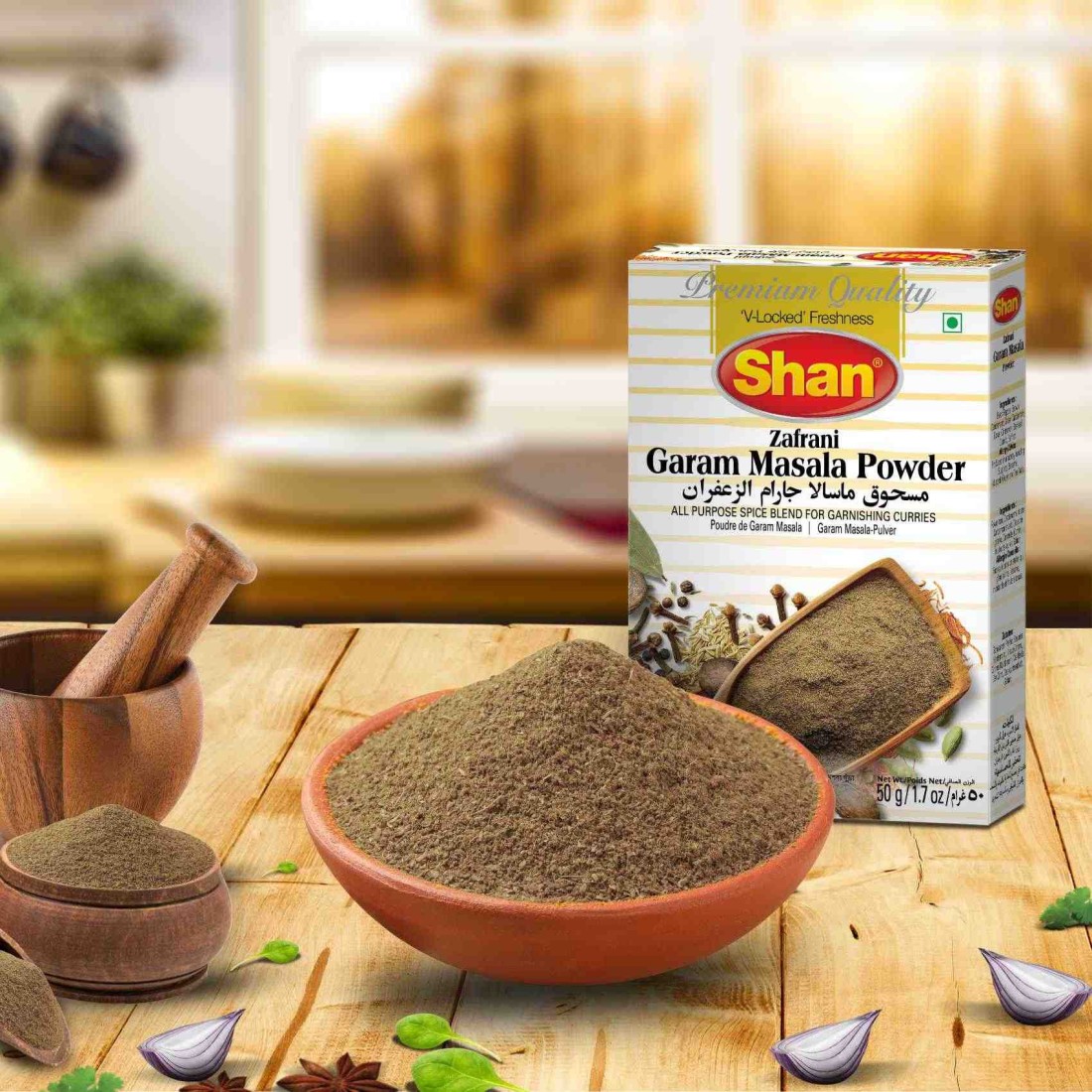 Shan Zafrani Garam Masala Powder 50g