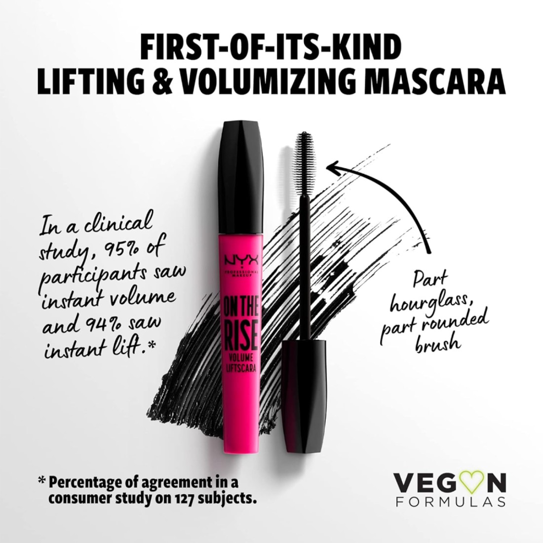 NYX On The Rise Volume Liftscara Mascara