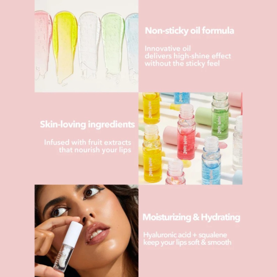 SHEGLAM Jelly Wow Hydrating Lip Oil