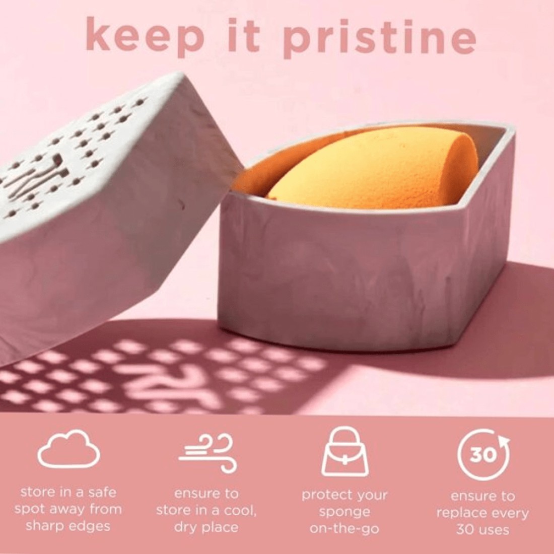 Real Techniques Miracle Complexion Sponge - 2 Pieces