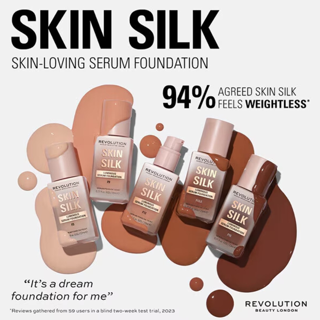 Revolution Skin Silk Serum Foundation