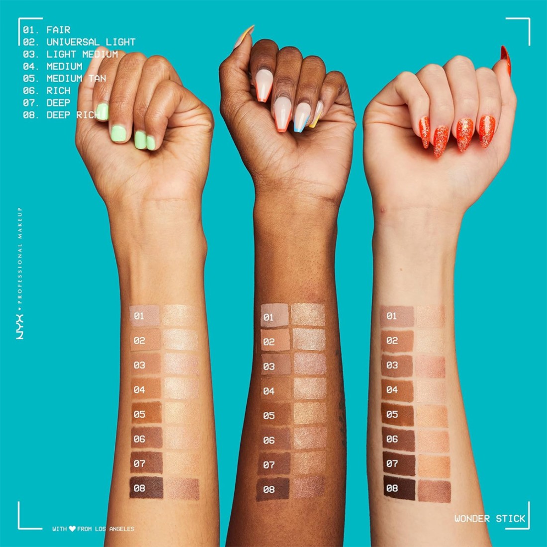 NYX Wonder Stick Contour and Highlighter Stick - Universal Light