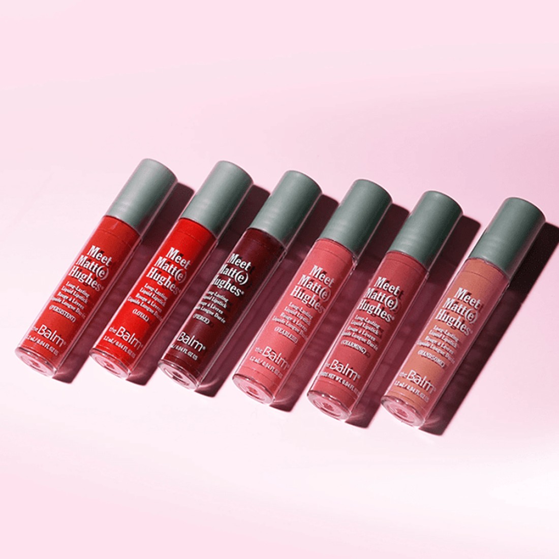 theBalm Meet Matte Hughes Set of 6 Mini Lipsticks Limited Edition - Vol3