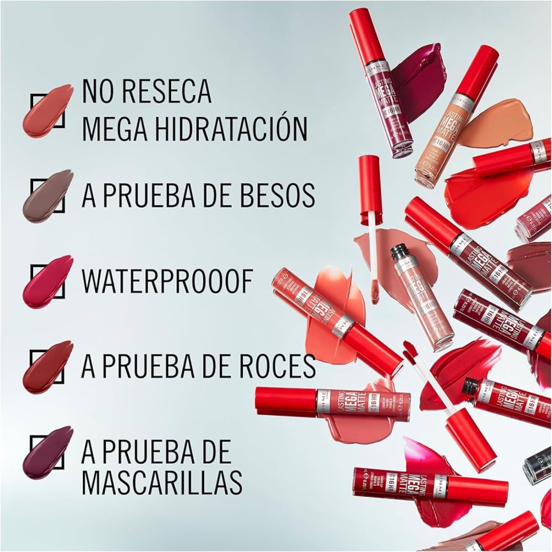 Rimmel London Lasting Mega Matte Liquid Lipstick