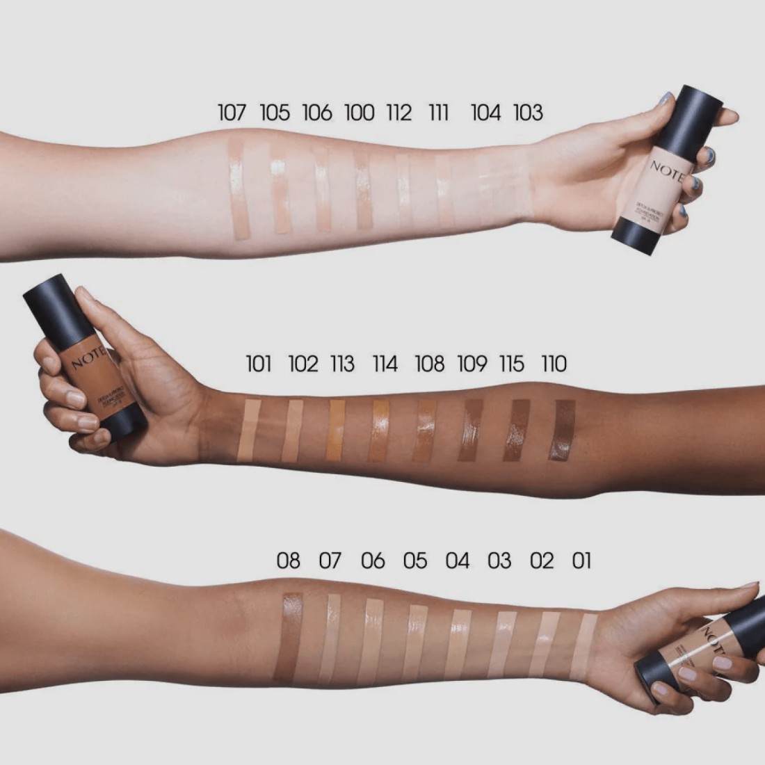 NOTE Cosmetique Mattifying Extreme Wear Foundation