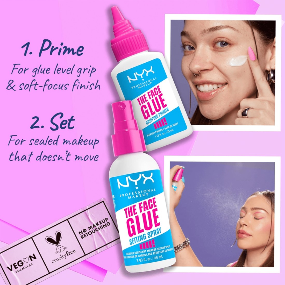 NYX The Face Glue Setting Spray