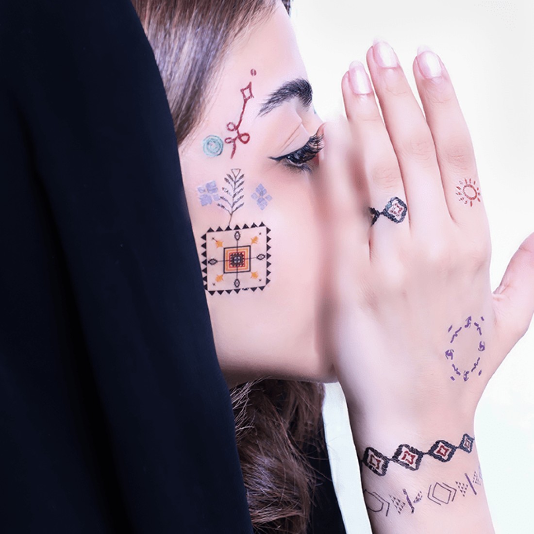 Belle Majmooat Watan Temporary Tattoos stickers