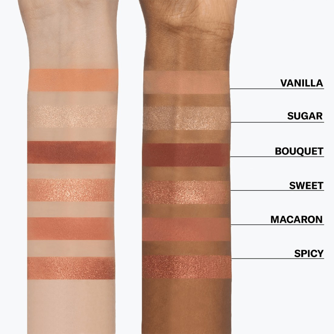 Mesauda Bare Harmony 3.0 Eyeshadow Palette - 204 Delicious Rose