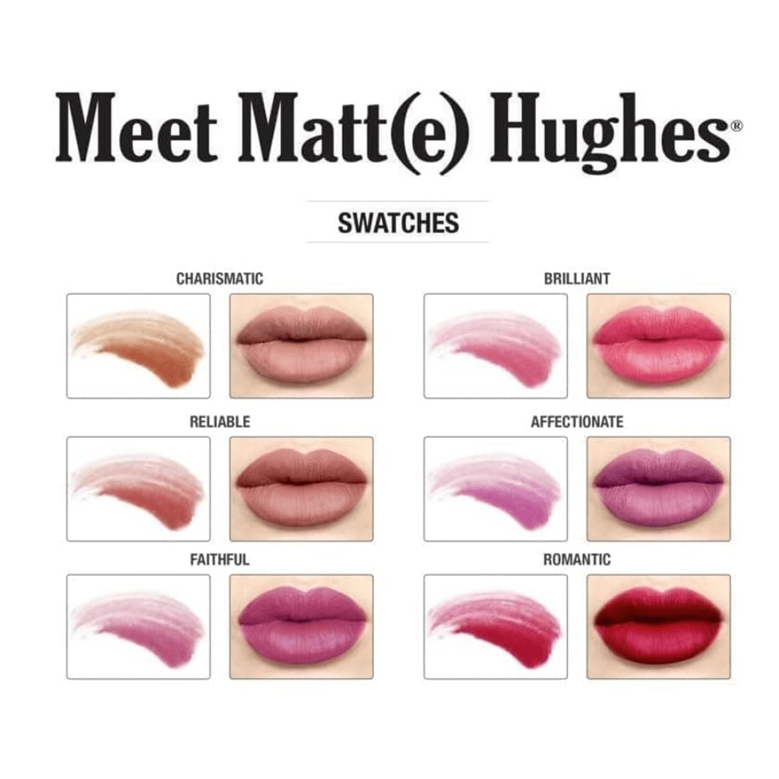 theBalm Meet Matte Hughes - Honest