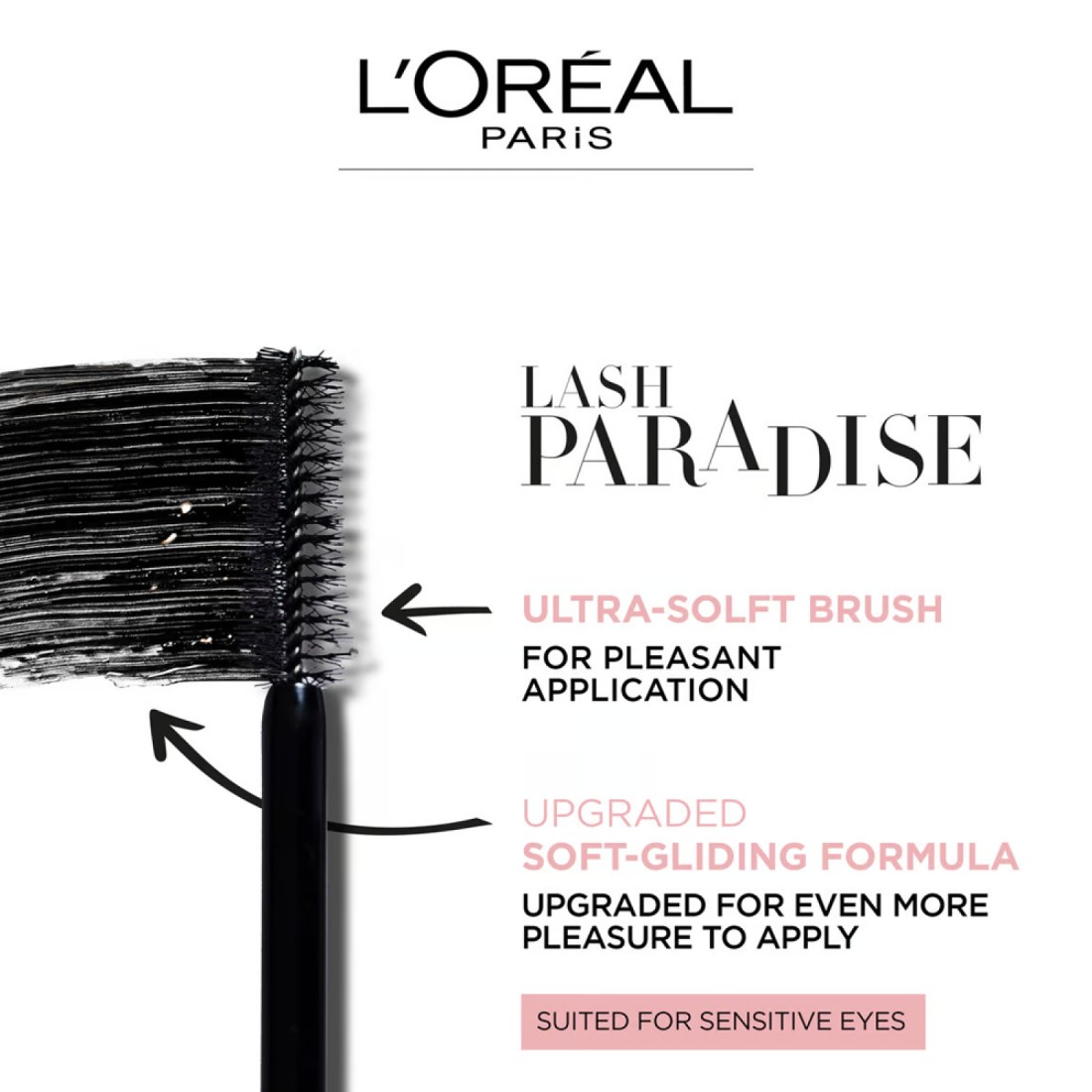 LOreal Paris Lash Paradise Mascara - 02 Intense Black
