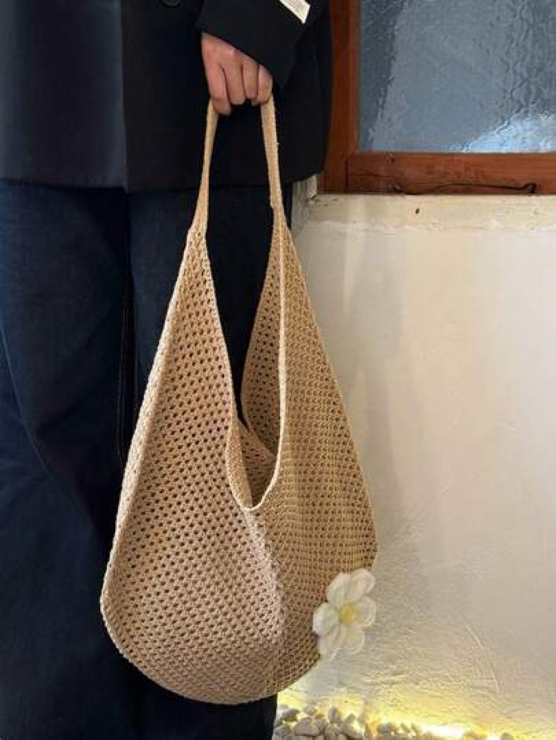 New Beach Vacation Straw Shoulder Bag For Women Large Capacity Woven Underarm Tote Bag Summer Perfectly Matching With Vacation Outfits Women