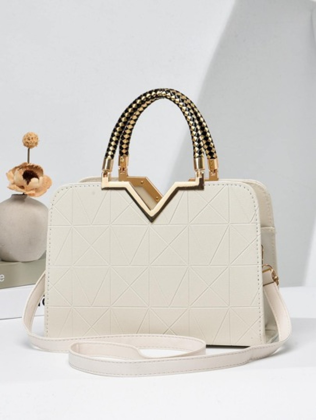 PLANEE Fashionable Simple Elegant Large Capacity Hand Held Shoulder Crossbody Ladies Square Bag Mother Day Gifts Mom Gifts Mommy s Essentials Mommy Bag For Going Out Business Casual Bag For Women Pefe