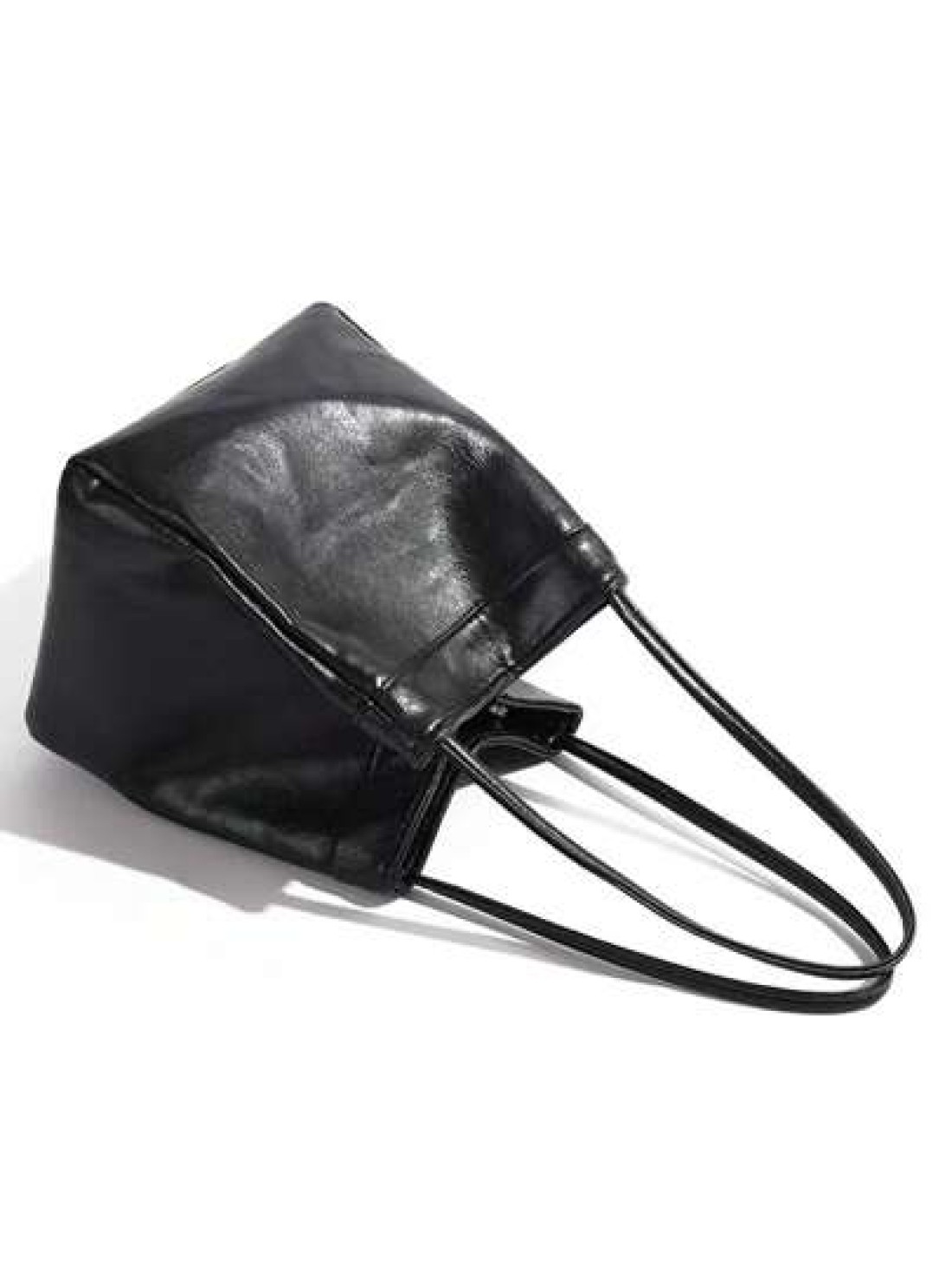 2025 Spring Summer New Fashion Silver Color Women Handbag Lunchbox Bag Bright Leather Stylish Cool Y2K Style Cute Square Winged Toiletry Bucket Crossbody Bag