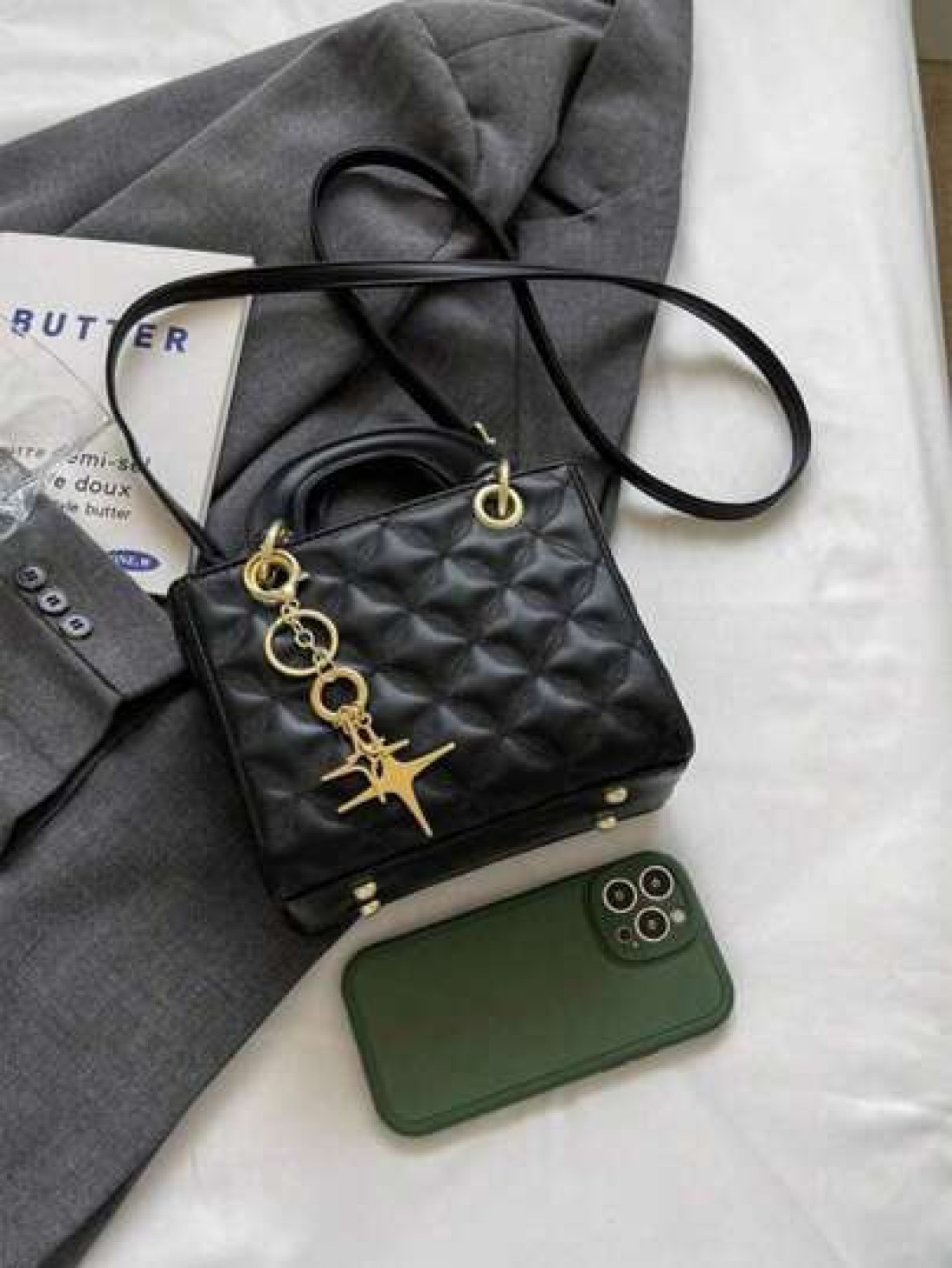 Dedoo Small And Niche High End Daifei Handbag For Women 2024 Fashionable New Diamond Grid Handbag Shoulder Crossbody Bag Christmas Gift Travel Party Travel Best Mothers Day Gifts Women