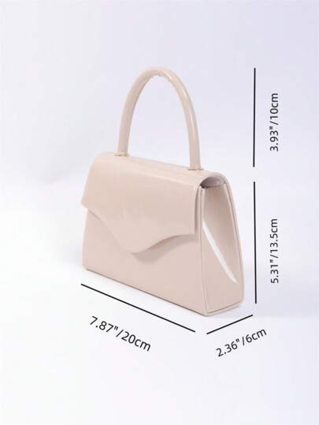 Simple Mirror Leather Evening Bag With Handle Shoulder Strap And Handheld Option Tready Bride Bag Tready Party Bag Bride Bag Perfect For Party Wedding Prom Dinner Banquet Matching With Wedding Dress F